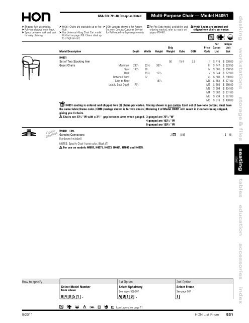 Seating - Plano Office Supply