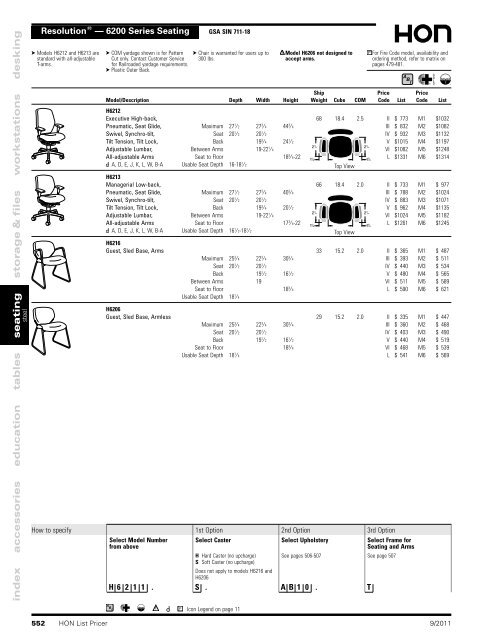 Seating - Plano Office Supply