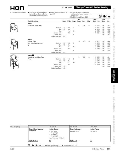 Seating - Plano Office Supply