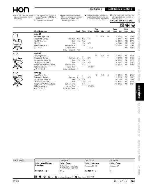 Seating - Plano Office Supply