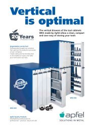 Apfel Tool Cabinets - Apfel Gmbh