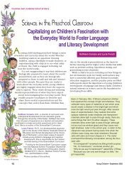 Science in the Preschool Classroom - Young Children - National ...