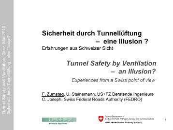 Sicherheit durch Tunnellüftung