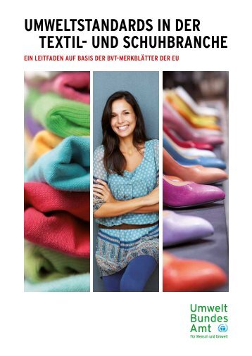 Umweltstandards in der Textil- und Schuhbranche - PFI Germany ...