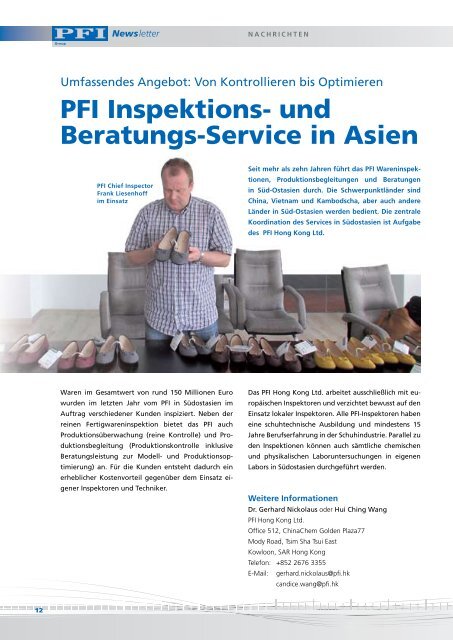 Deutsch - PFI Germany Start