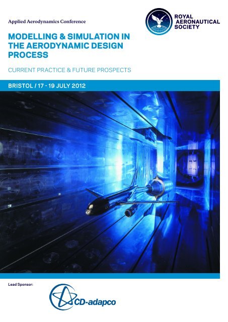 modelling & simulation in the aerodynamic design process - Royal ...