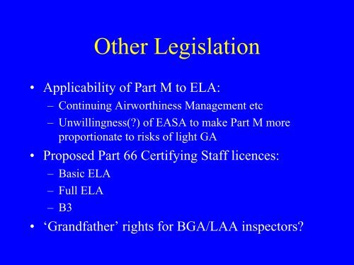 EASA's Proposed European Light Aircraft Category