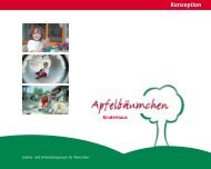 Kinderhaus-Konzeption (PDF) - Apfelbäumchen Nußloch