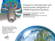 Progress in Aerodynamic and Aeroacoustic Integration of CROR ...