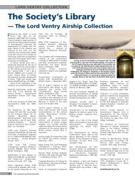 The Lord Ventry Airship Collection - Royal Aeronautical Society