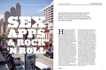 Startups zijn hot en geeks zijn de nieuwe rocksterren ... - Peter Teffer