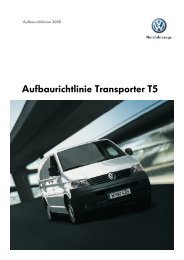 Aufbaurichtlinie Transporter T5 - Umbauportal