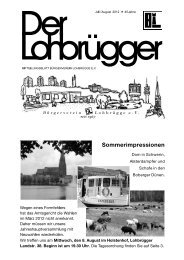 Titel Lohbruegge Juni.cdr - Bürgerverein Lohbrügge