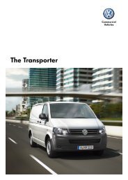 The Transporter - Volkswagen Commercial Vehicles