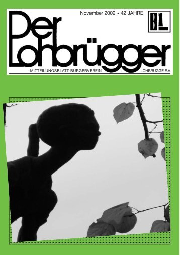 Titel November.qxd - Bürgerverein Lohbrügge