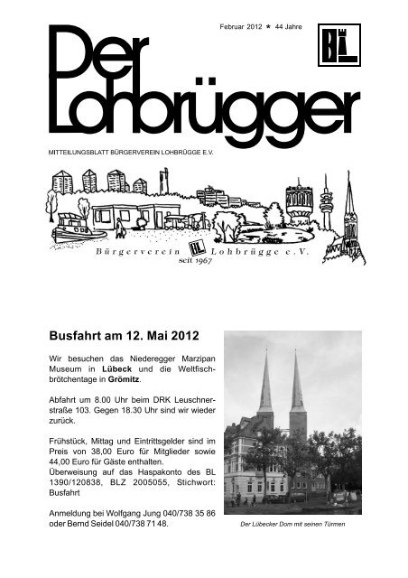 Seite 2 Februar - Bürgerverein Lohbrügge