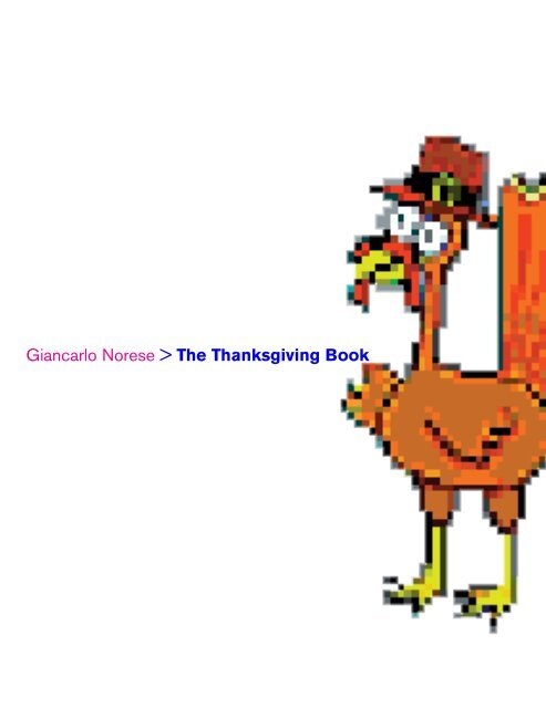 The Thanksgiving Book - giancarlo norese