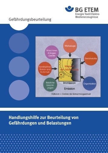 Handlungshilfen zur Beurteilung von ... - BG ETEM B-EW