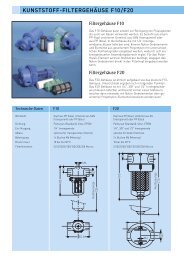 Industriefilterelemente - Apic Filter Gmbh