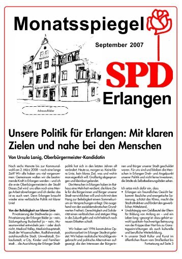 Ausgabe September 2007 - SPD Erlangen