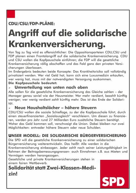 Ausgabe Juli 2004 - SPD Erlangen