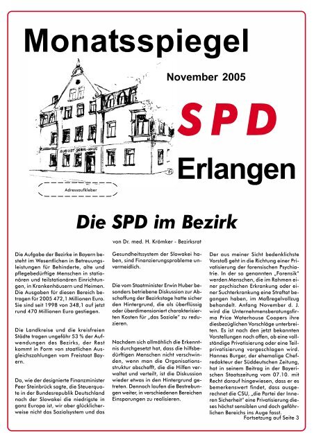 Monatsspiegel - SPD Erlangen