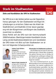 Stark im Stadtwesten - SPD Erlangen