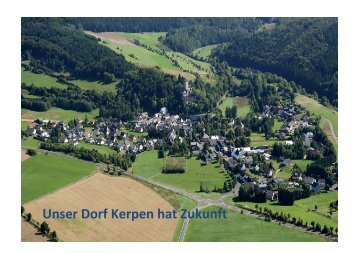 Kerpen-Eifel/RP (PDF-Datei) - Unser Dorf hat Zukunft