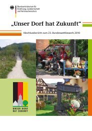 „Unser Dorf hat Zukunft“ - BMELV