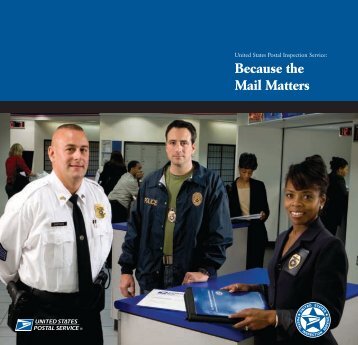 Publication 162 - Because the Mail Matters - USPS.com® - About