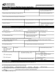 PS Form 5550 PDF - USPS.com® - About