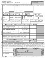 PS Form 3541 - USPS.com® - About
