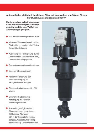 Funktionsweise des Taf-Filtersystems - Apic Filter Gmbh