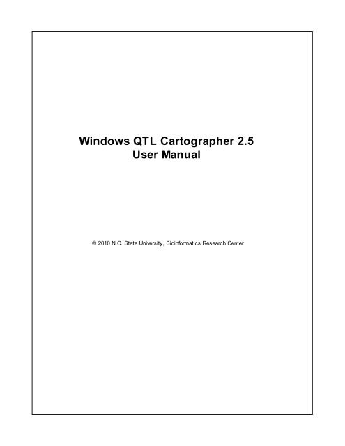 Windows QTL Cartographer 2.5 - FTP Directory Listing