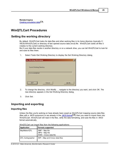 Windows QTL Cartographer 2.5 - FTP Directory Listing