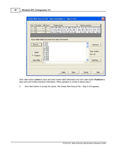 Windows QTL Cartographer 2.5 - FTP Directory Listing