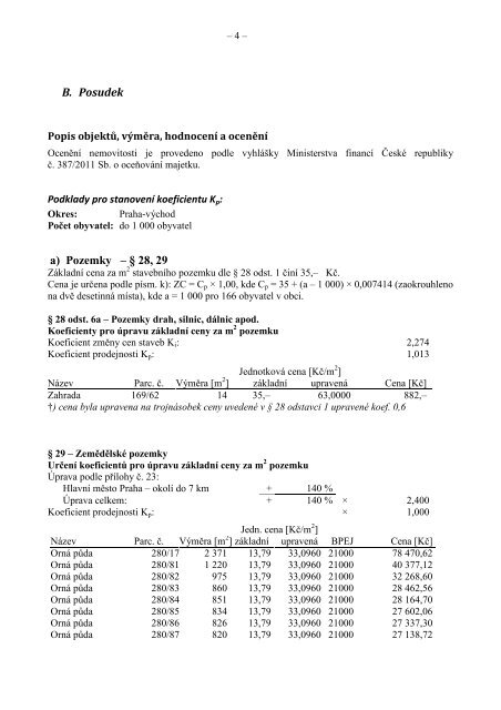 Znalecký posudek č. 4790-333-03/12 - Sreality.cz