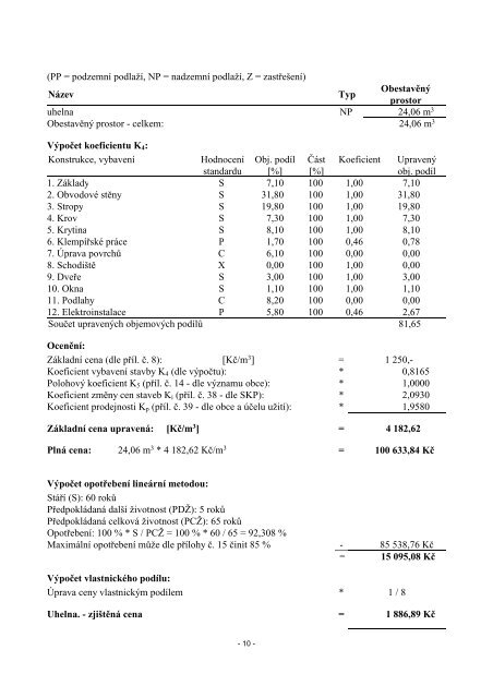 ZNALECKÝ POSUDEK - Sreality.cz