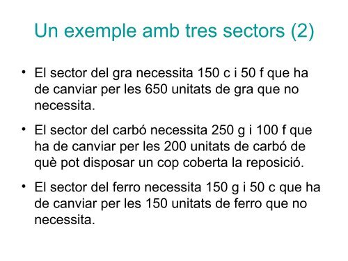 Preus relatius i distribució de l'excedent - Inici