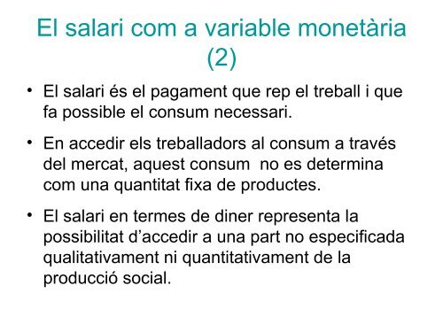 Preus relatius i distribució de l'excedent - Inici