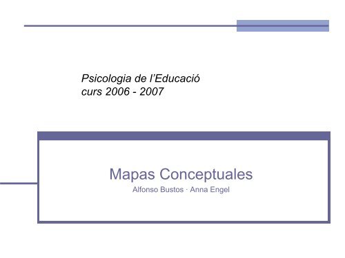 Presentación mapas conceptuales