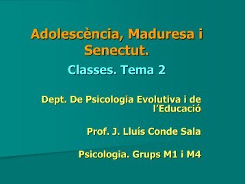 Adolescència i canvis físics - Inici