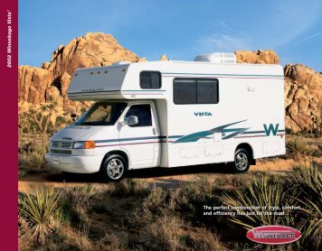 The perfect combination of style, comfort and efficiency - Winnebago