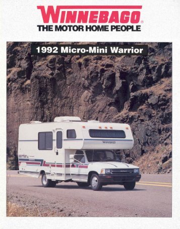 1992 Micro-Mini Warrior - Winnebago