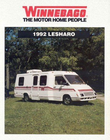 1992 LeSharo - Winnebago