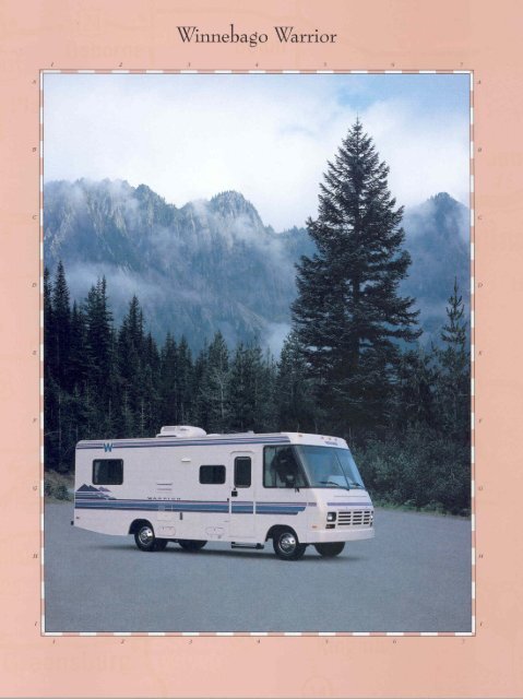 1995 Winnebago Warrior Brochure