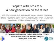 Ecopath with Ecosim 6: New generation ecosystem modeling package