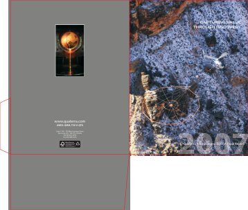 2007 Annual Report - Quaterra Resources Inc