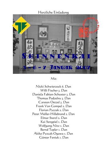 S h i n n e n k a i - Takemusu Aikido in Erlangen