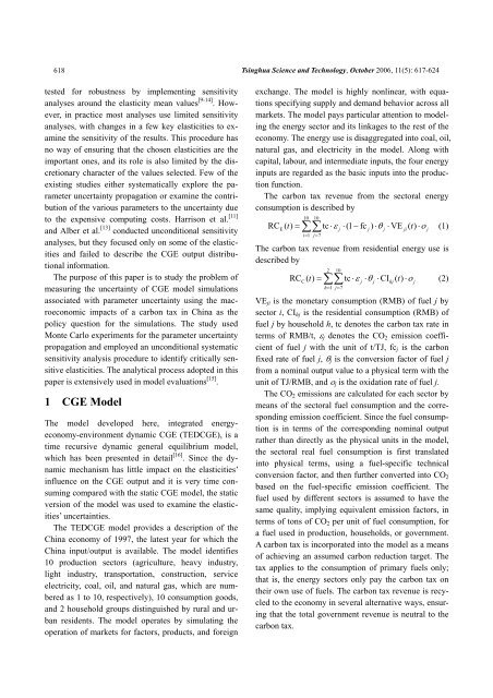 Parameter Uncertainty in CGE Modeling of the Macroeconomic Impact